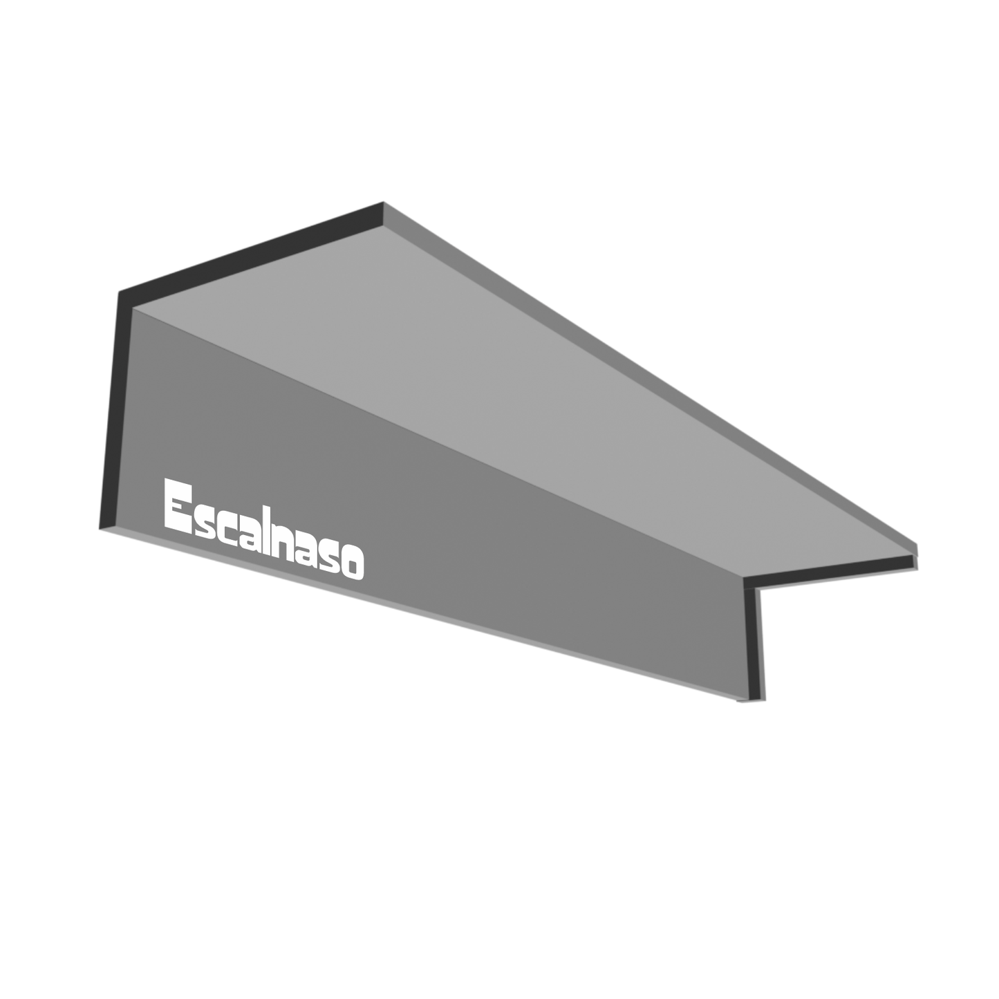 (10118) WATERFALL TREAD WITH LEFT TURNED END ENGINEERED