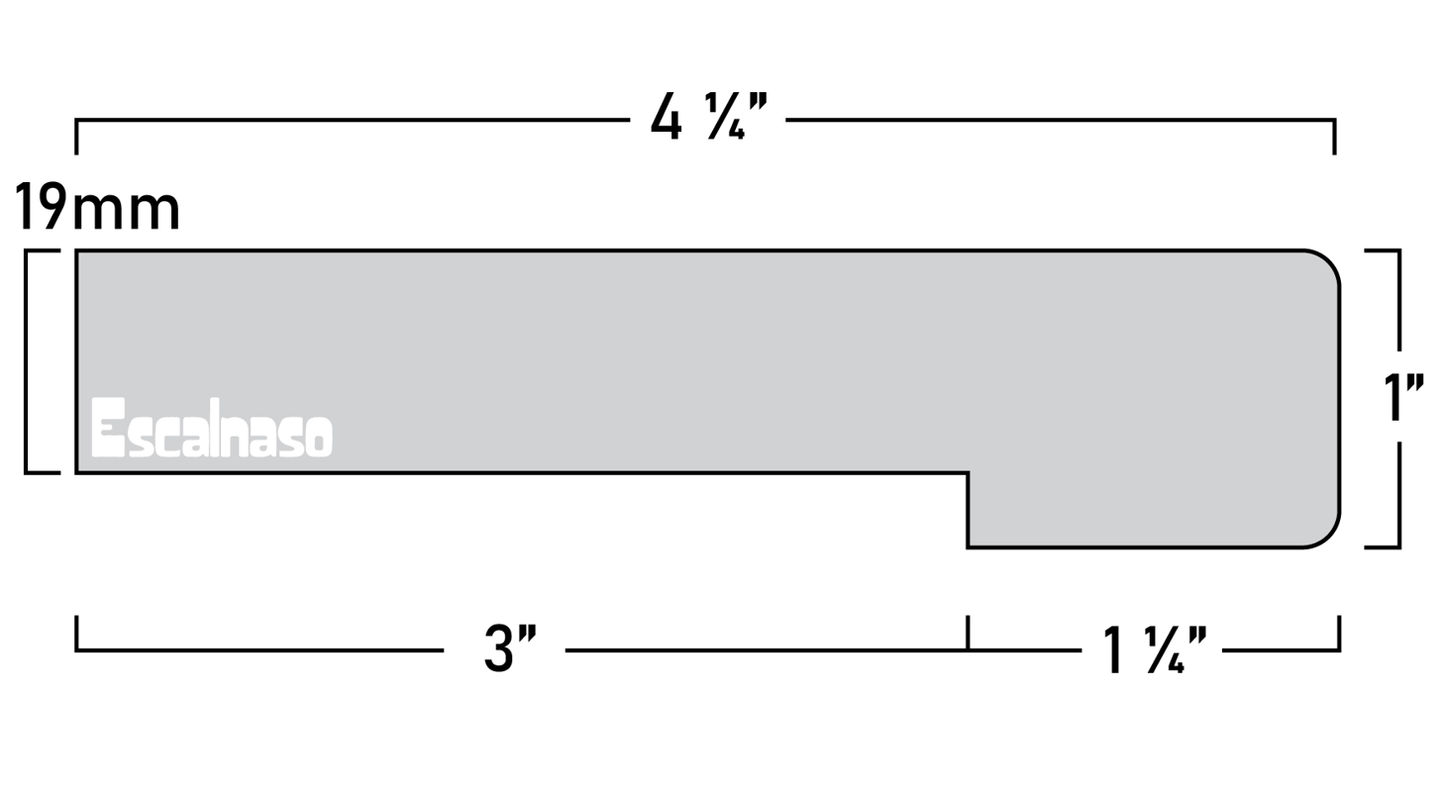 (11339) 19 MM MIDTOWN STAIR NOSINGS FLUSH