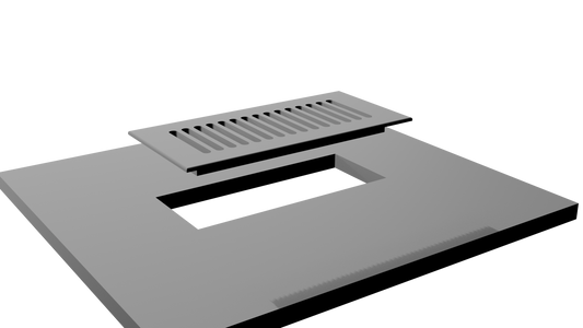 (11730) CUSTOM VENTS MADE FROM SOLID WOOD