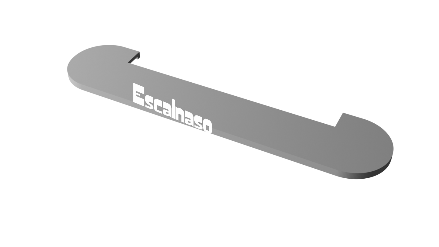 (13697) ESTATE SOLID WOOD BOTH END CURVED TREAD