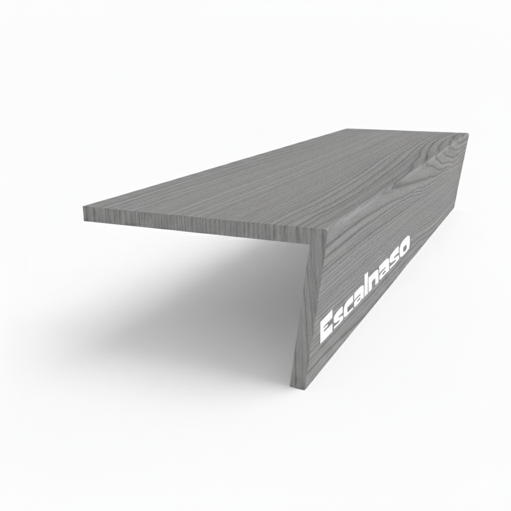 (13669) SOLID WOOD 83 DEGREE WATER FALL TREAD