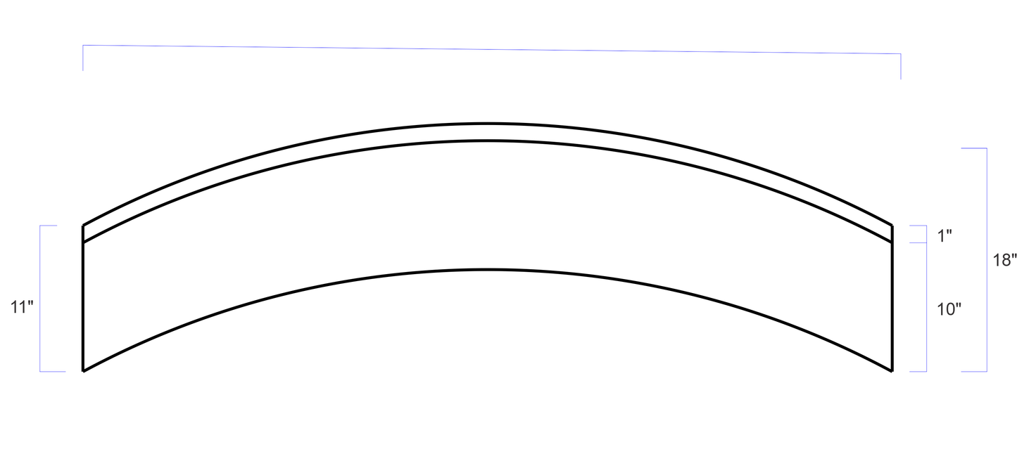 (13690) UPTOWN SOLID OUTSIDE CURVED TREAD