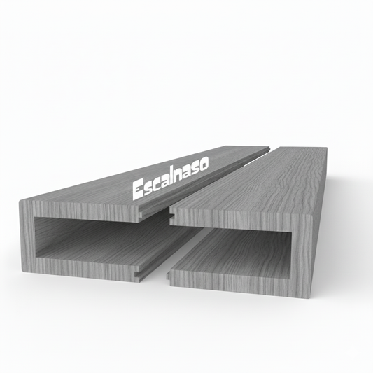 (13800) C CHANNEL TREAD SOLID WOOD