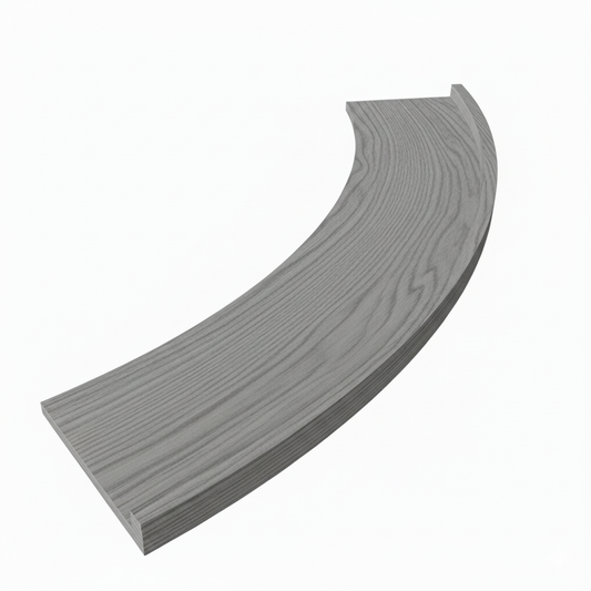 (13694) ESTATE SOLID SIMPLE OUTSIDE CURVE TREAD