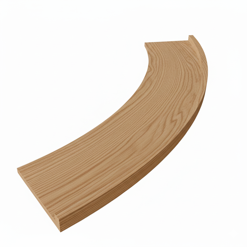 (13694) ESTATE SOLID SIMPLE OUTSIDE CURVE TREAD
