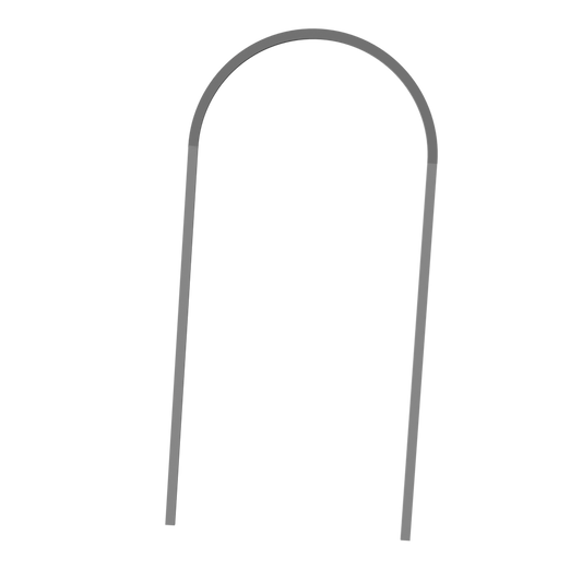 (13665) PELDAÑO IZQUIERDO CURVO DE MADERA MACIZA