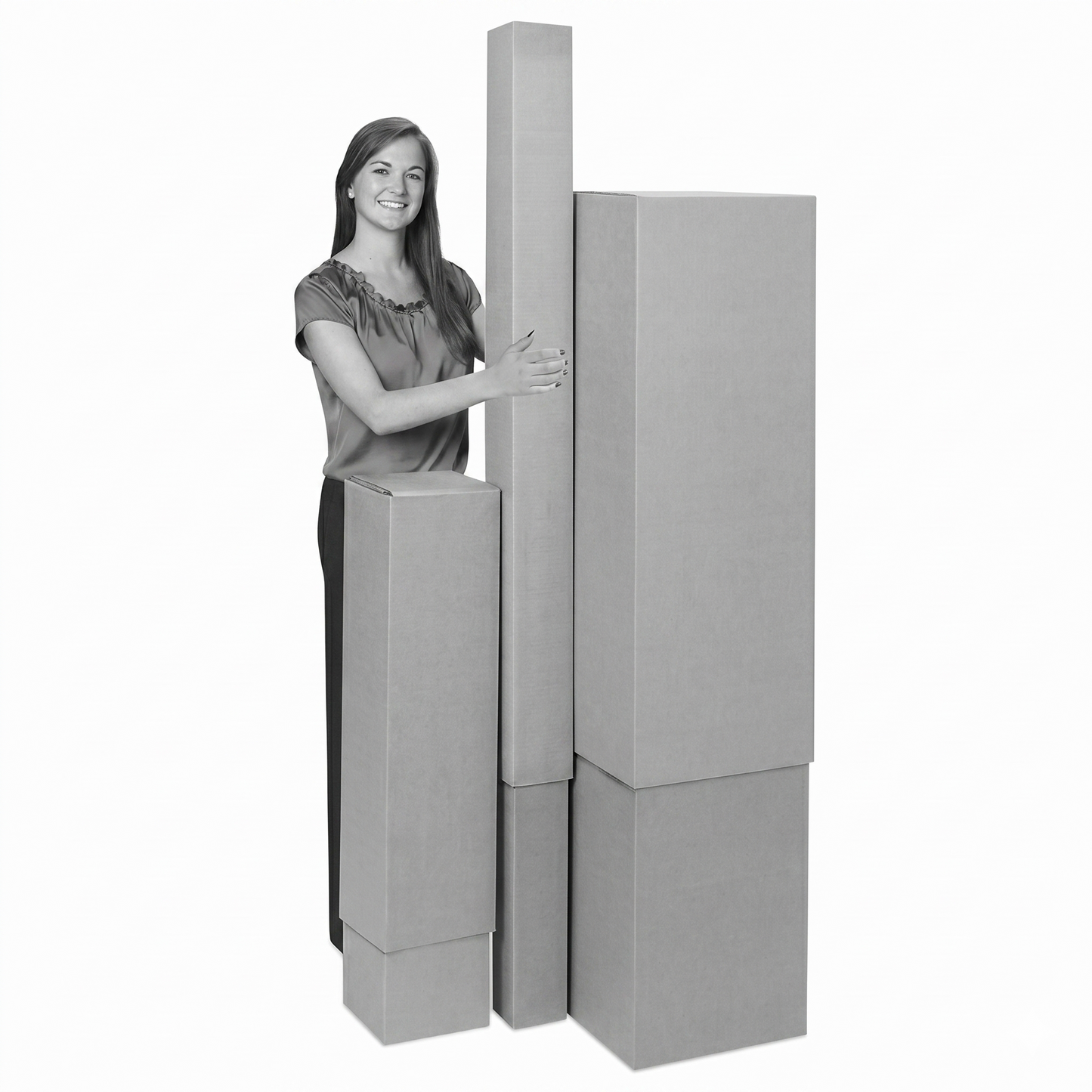 (17003) 4 INCH BY 4 INCH SHIPPING TUBE UP TO 8 FOOT