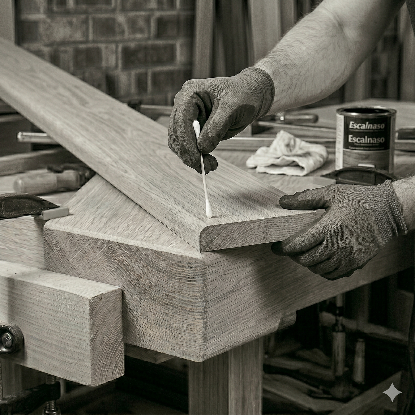 WE CAN STAIN THE EDGES OF CUSTOM MADE STAIR NOSINGS