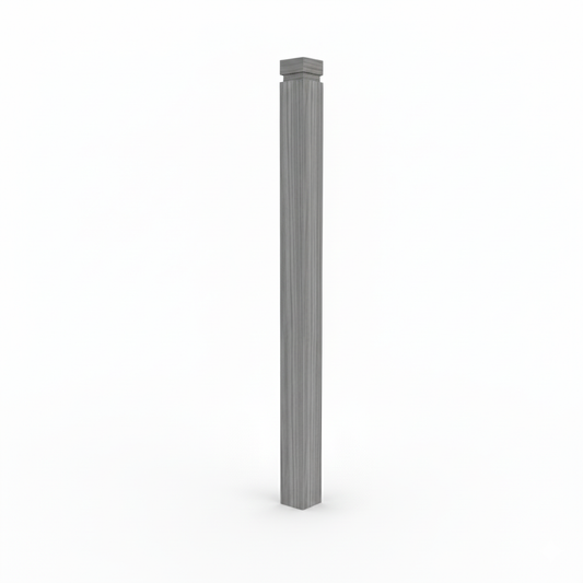 (18121) POSTE GRANDE LISO CON TAPA