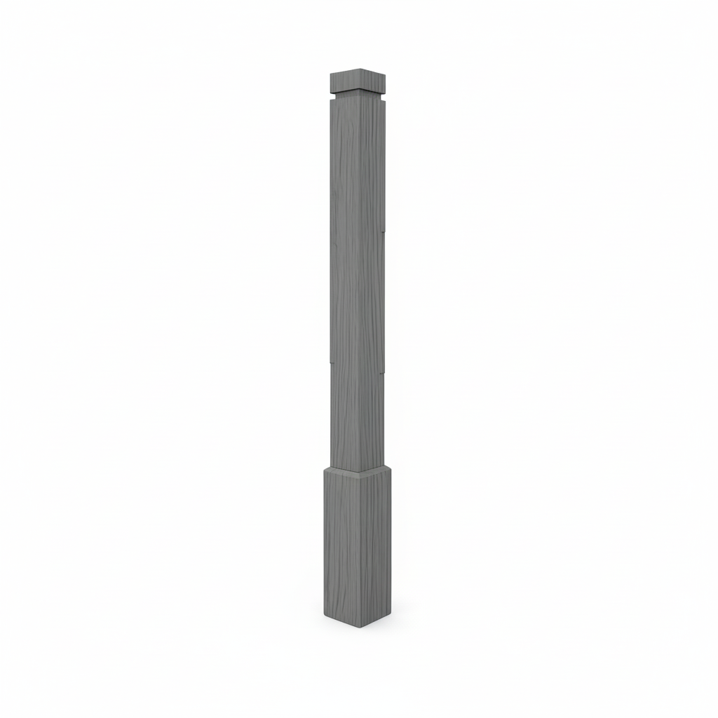 (18122) SMALL PLAIN POST WITH BASE
