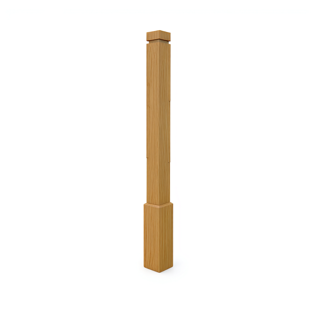 (18122) SMALL PLAIN POST WITH BASE