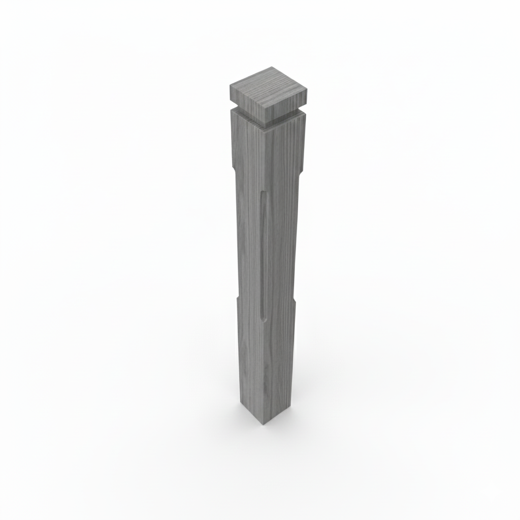 (18130) SMALL CORNER FLUTED POST