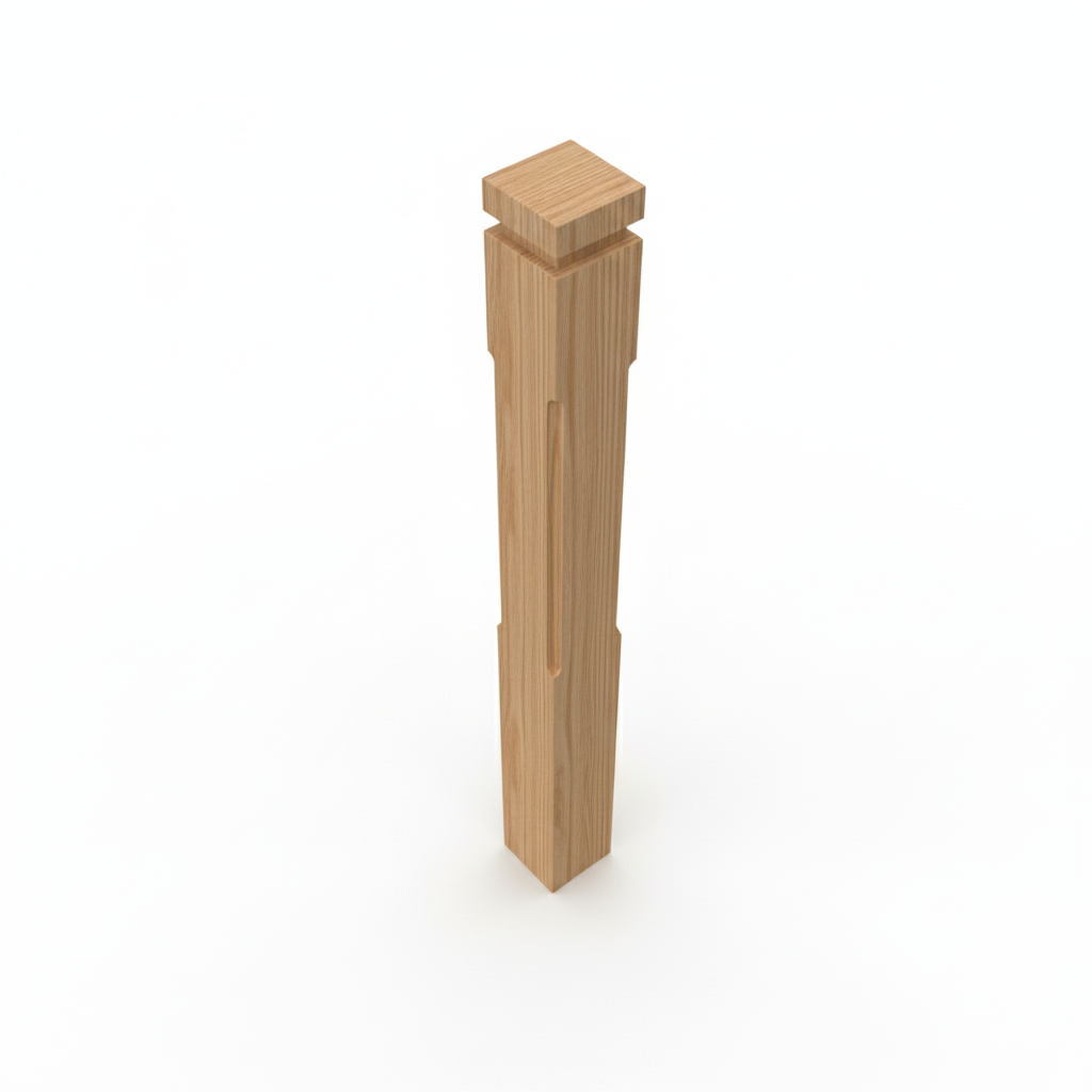 (18130) SMALL CORNER FLUTED POST