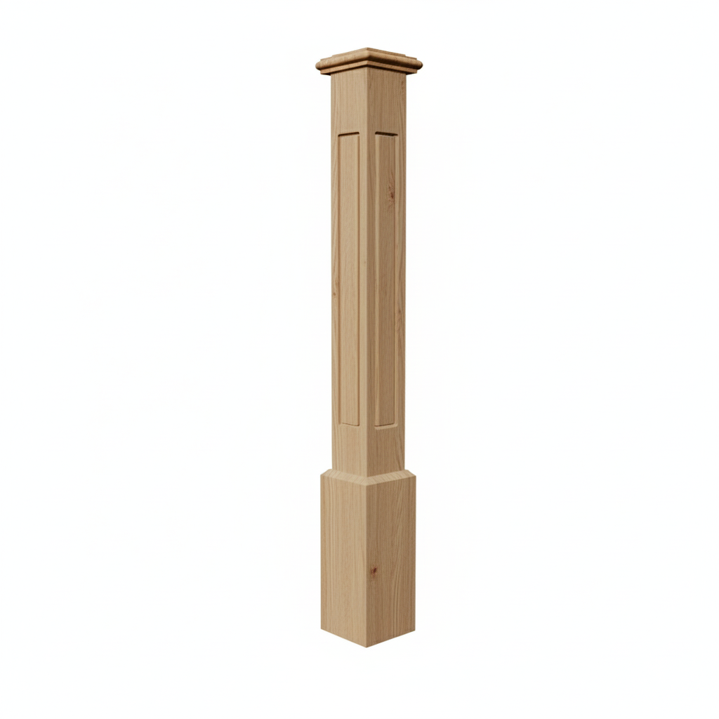 (18153) LARGE ROUTER POST WITH CAP AND BASE