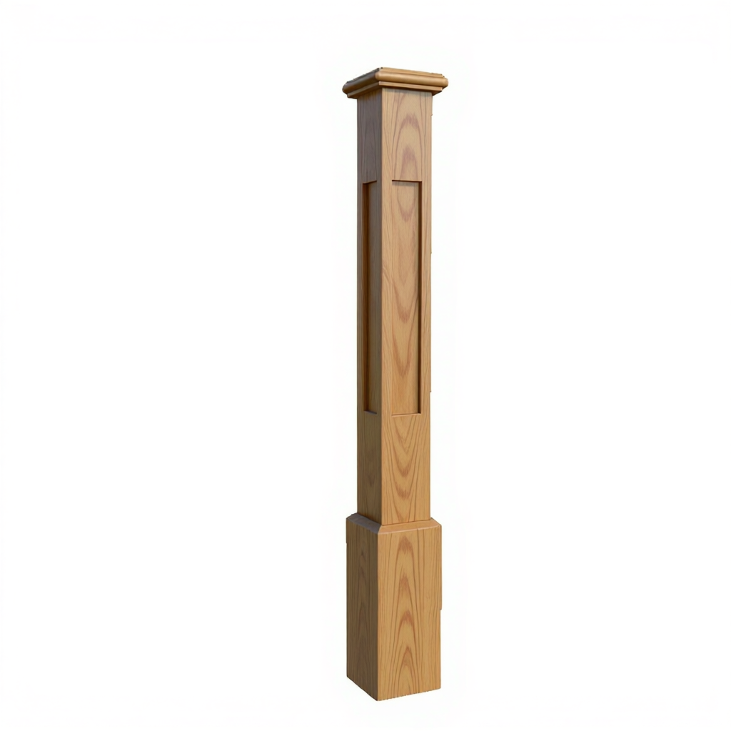 (18163) LARGE SHAKER POST WITH CAP AND BASE