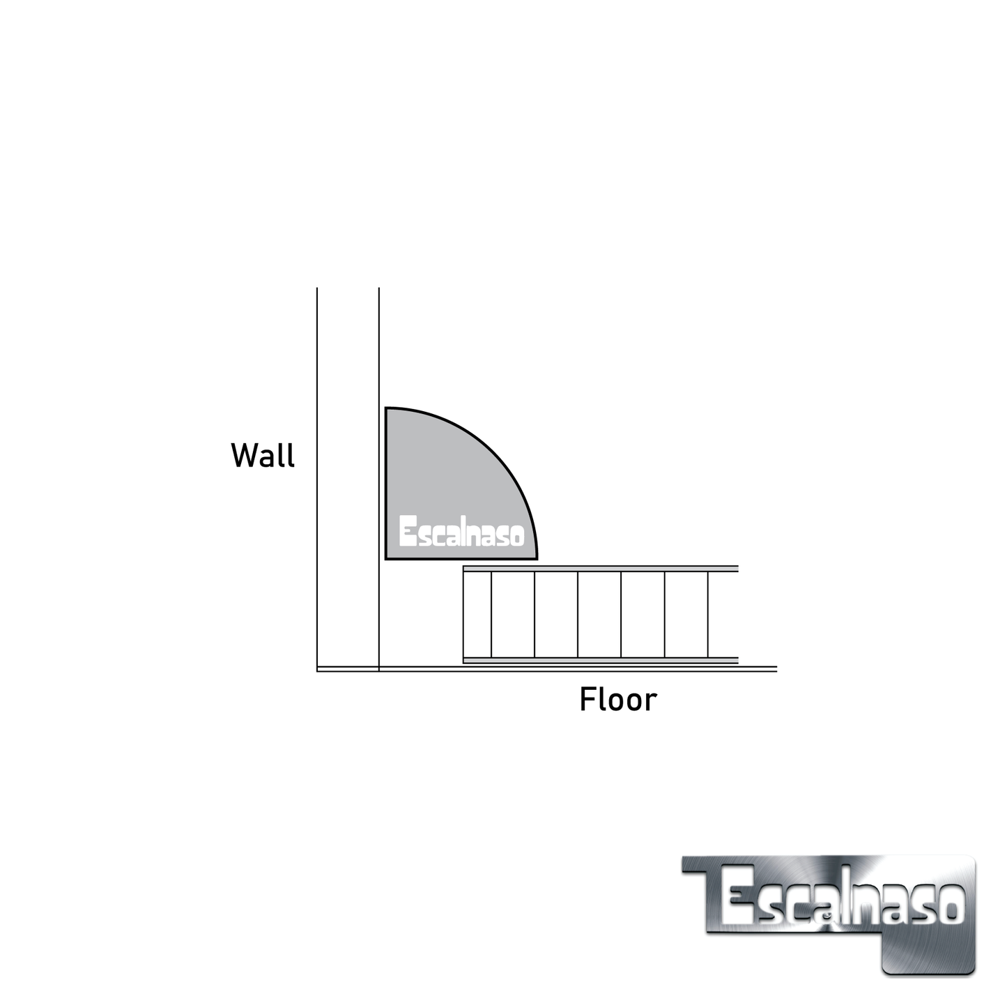 (12683) CUARTO DE REDONDO DE 3/4 DE PULGADA
