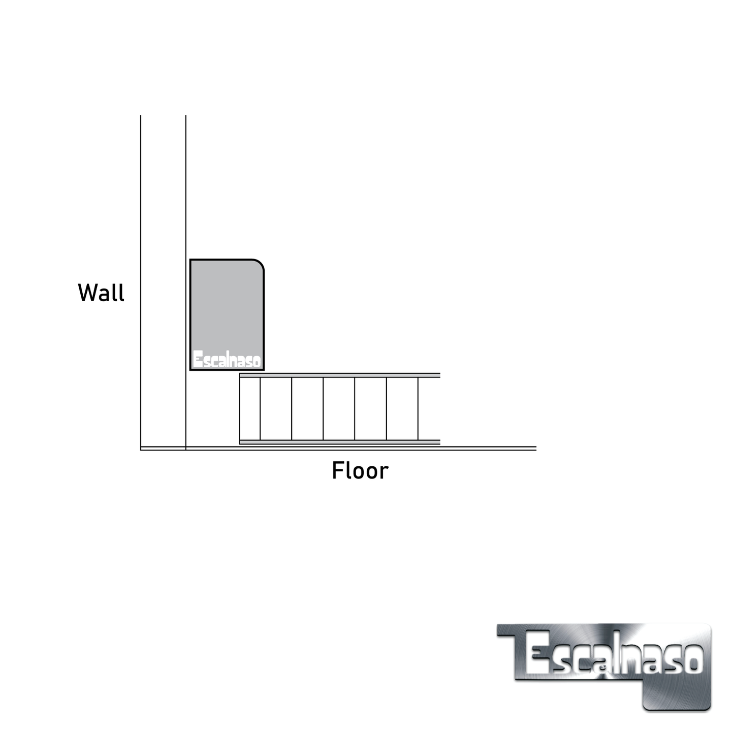 (12688) BASE DE ZAPATO RECTANGULAR