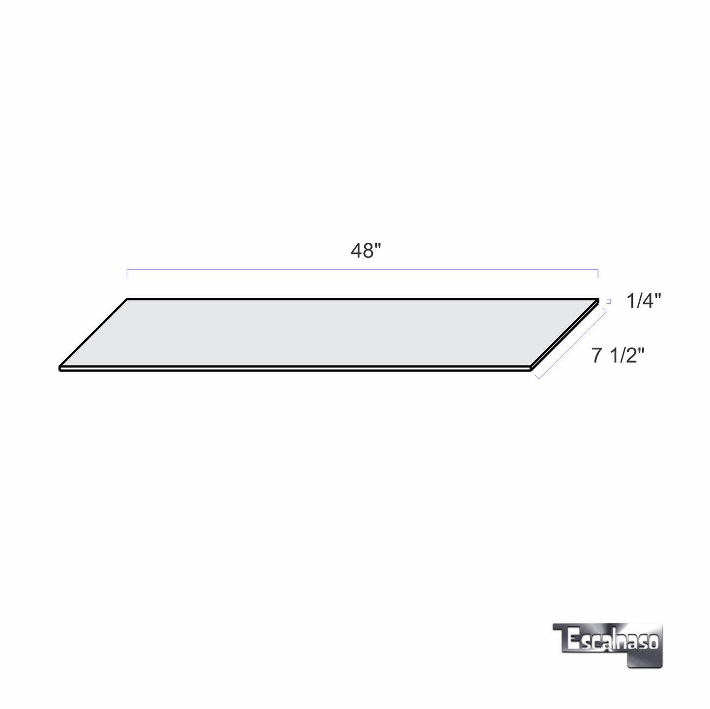 (14651) RISER BOARD WOOD VENEER
