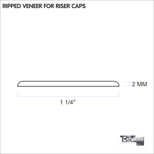 (10030) VENEER TO COVER RISER ENDS