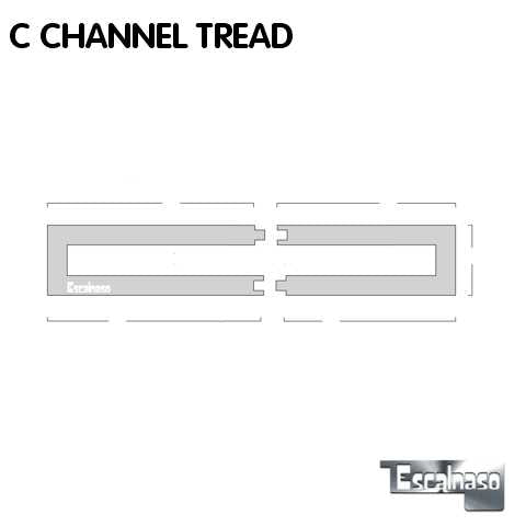 (10080) C CHANNEL TREAD WRAP