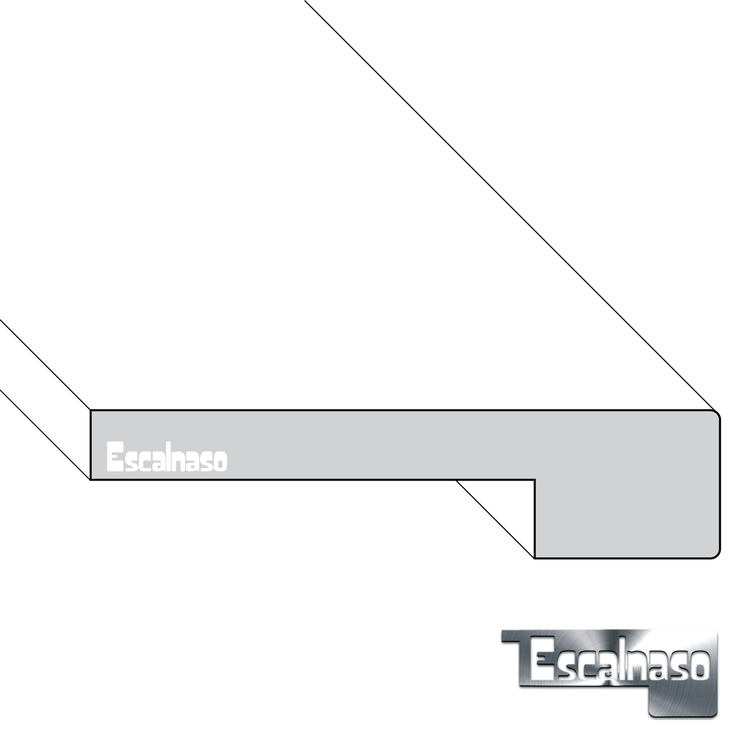 (11332) 12 MM MIDTOWN STAIR NOSINGS FLUSH