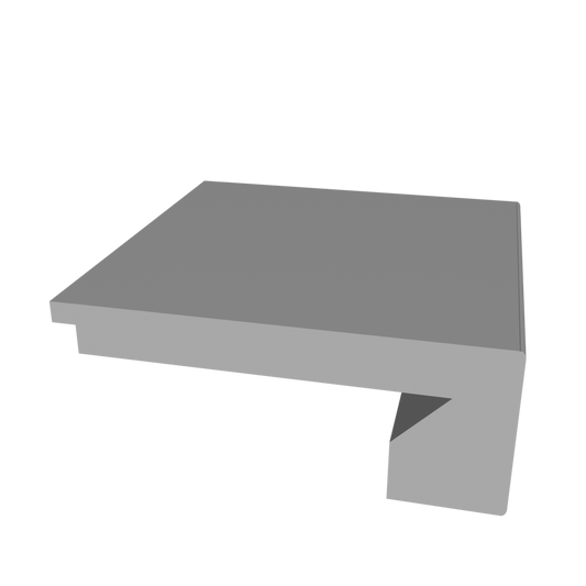 (11522) 12 MM ESTATE STAIR NOSINGS FLUSH