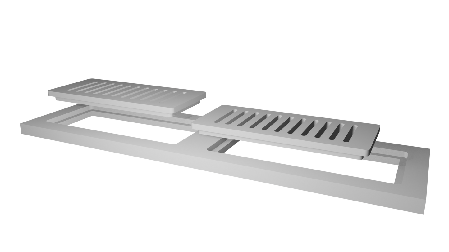 (11710) FABRICATED VENT FROM CUSTOMER'S MATERIAL