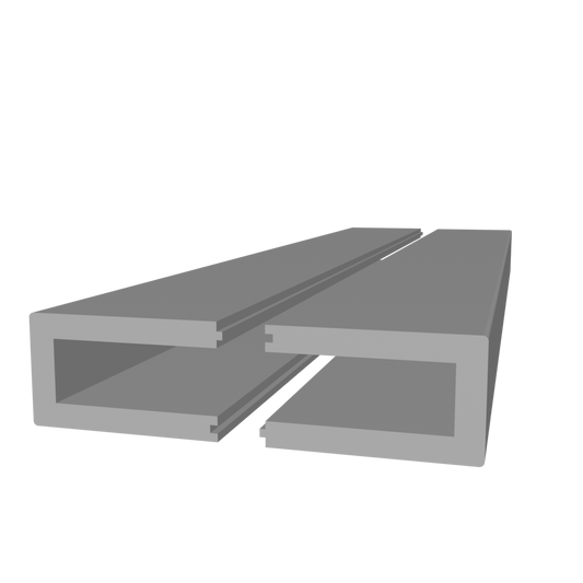 (13800) C CHANNEL TREAD SOLID WOOD