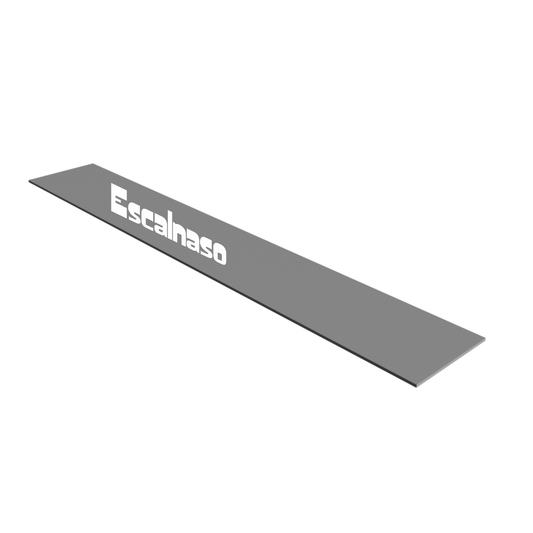 (14650) RISER BOARD WHITE MELAMINE