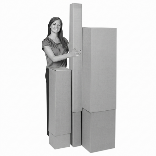 (17003) 4 INCH BY 4 INCH SHIPPING TUBE UP TO 8 FOOT