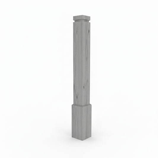 (18123) LARGE PLAIN POST WITH BASE