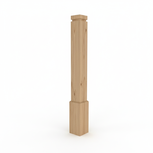 (18123) LARGE PLAIN POST WITH BASE