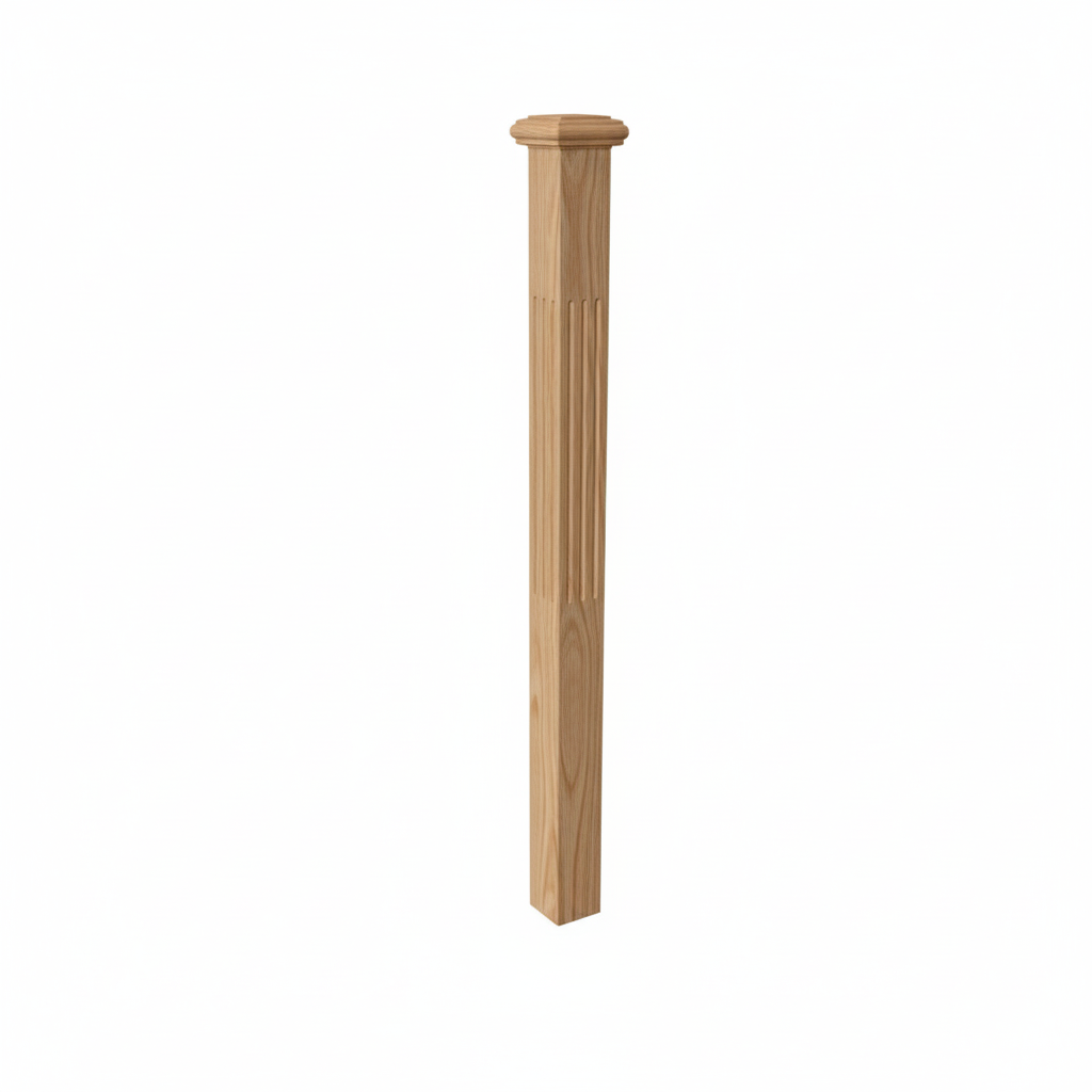 (18140) SMALL ENGRAVED POST WITH CAP