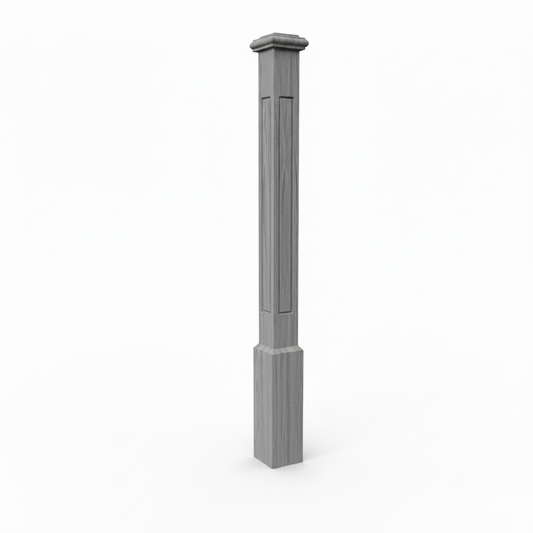 (18152) SMALL ROUTER POST WITH CAP AND BASE