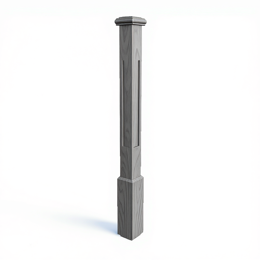 (18162) SMALL SHAKER POST WITH CAP AND BASE