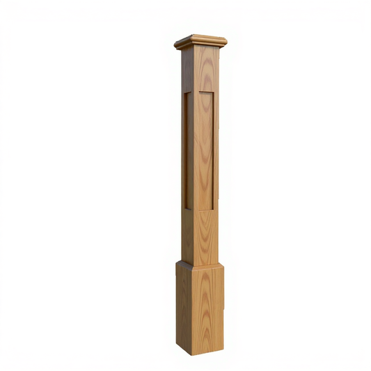 (18163) LARGE SHAKER POST WITH CAP AND BASE