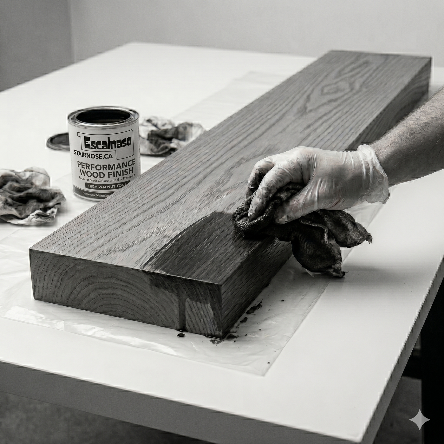 (19092) STAINING HOLLYWOOD TREADS