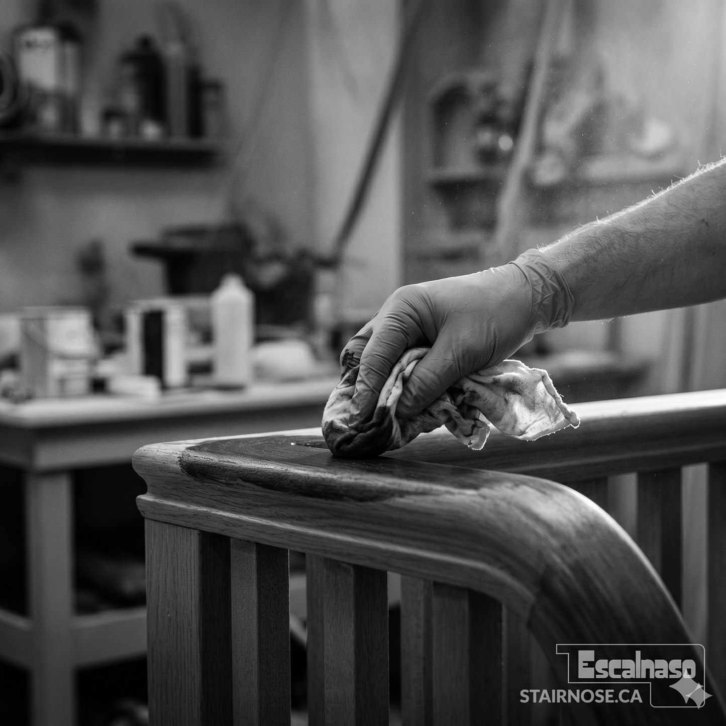 (19120) STAINING - HAND RAILS