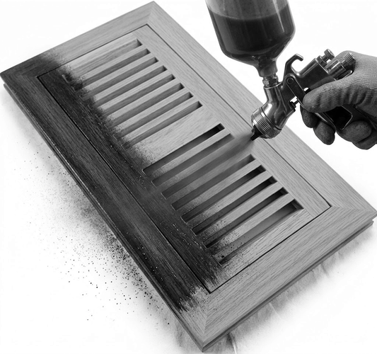 19150 STAINING OF WOODEN VENTS