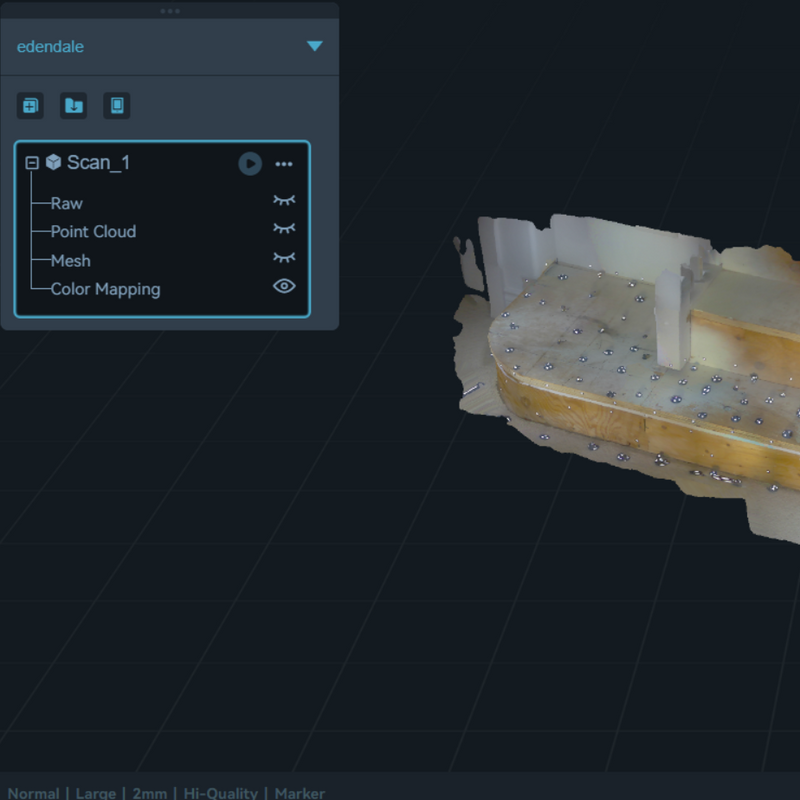 WE ARE TESTING OUR A NEW TRACING METHOD TO MAKE ACCURATE COPIES OF STAIR TREADS