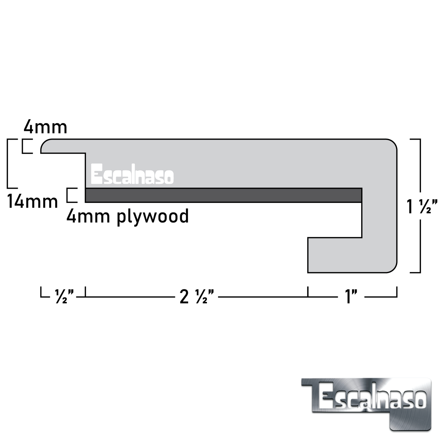 (10002) ENGINEERED OVERLAP NOSING