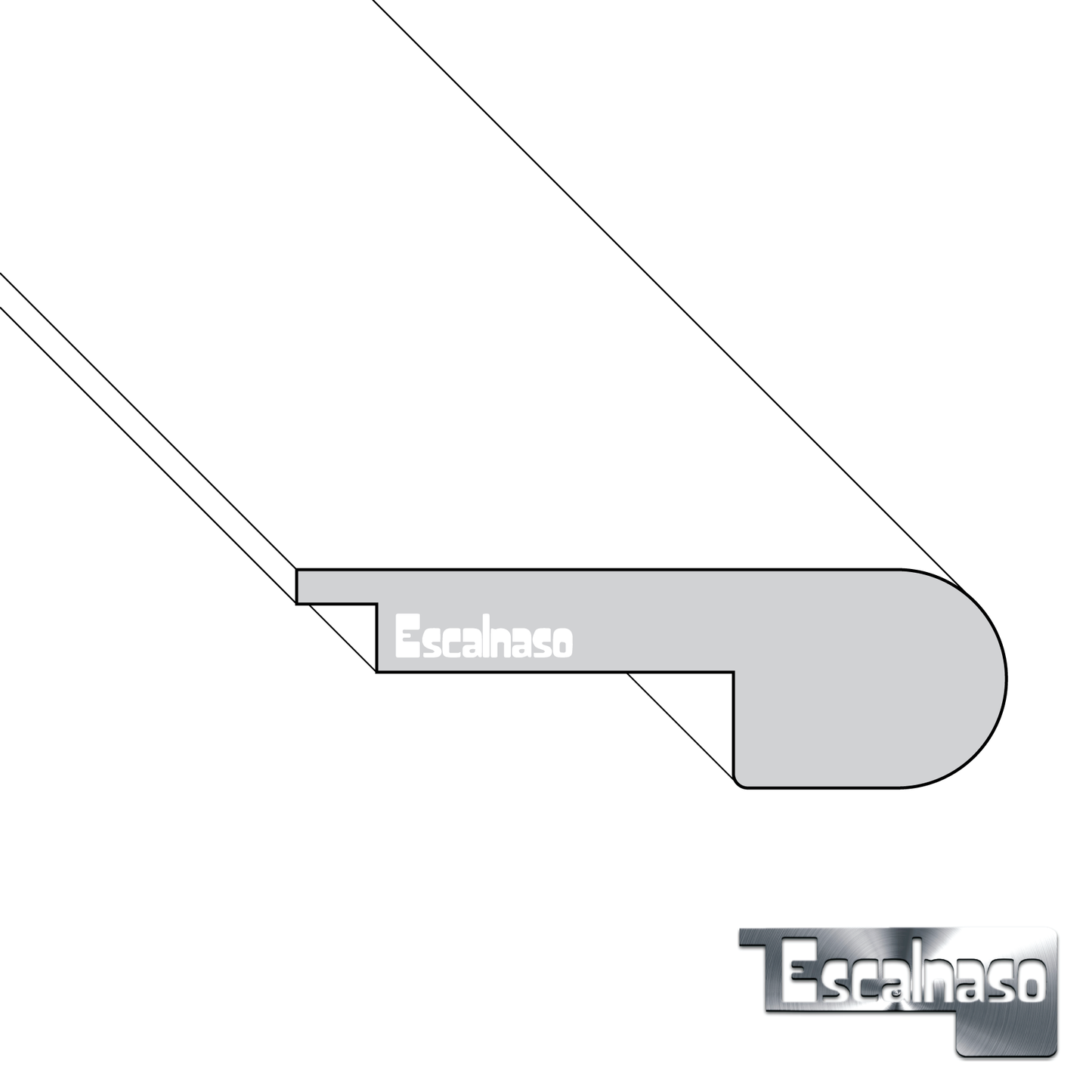 (11312) 12 MM DOWNTOWN STAIR NOSINGS FLUSH