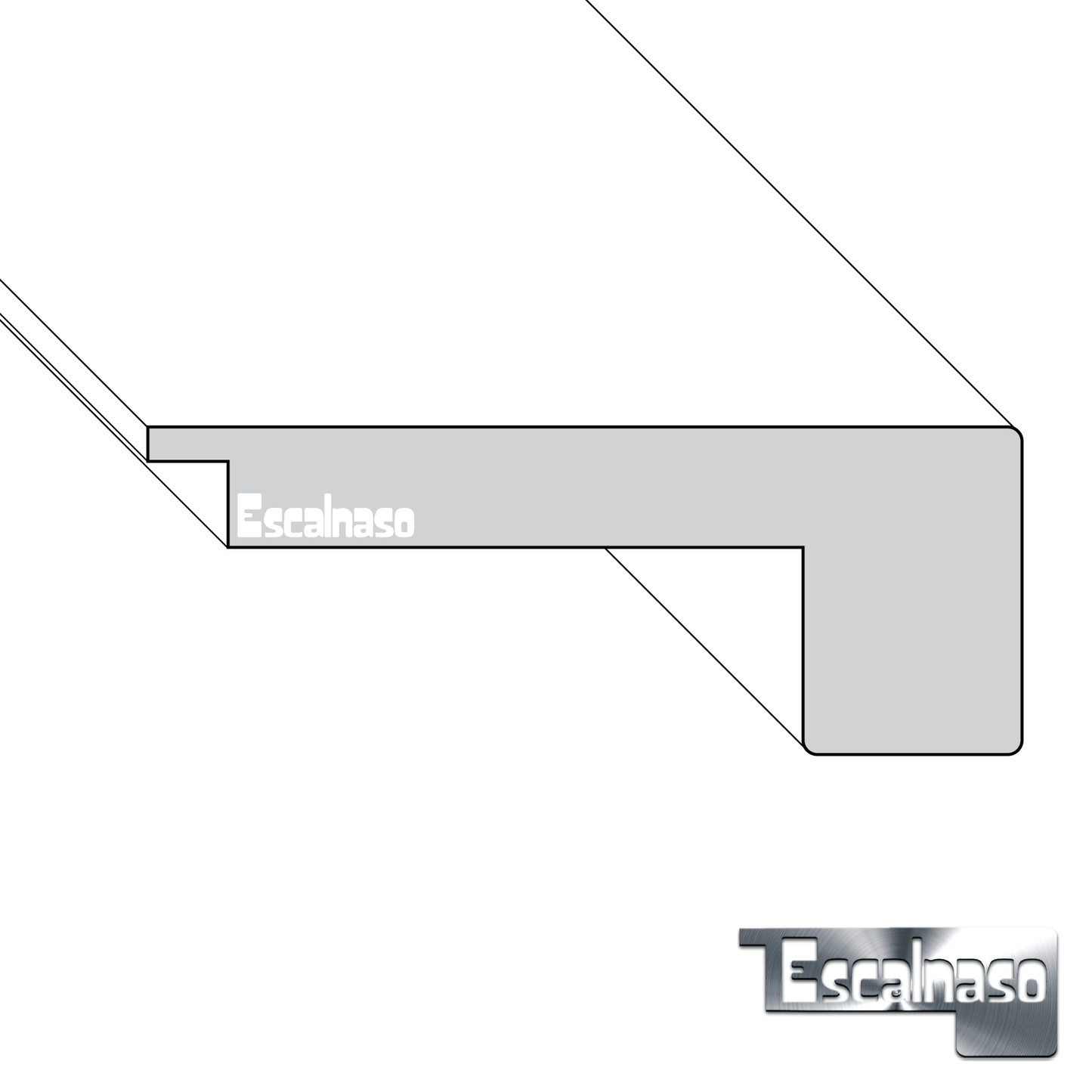 (11414) 14 MM UPTOWN  STAIR NOSINGS FLUSH