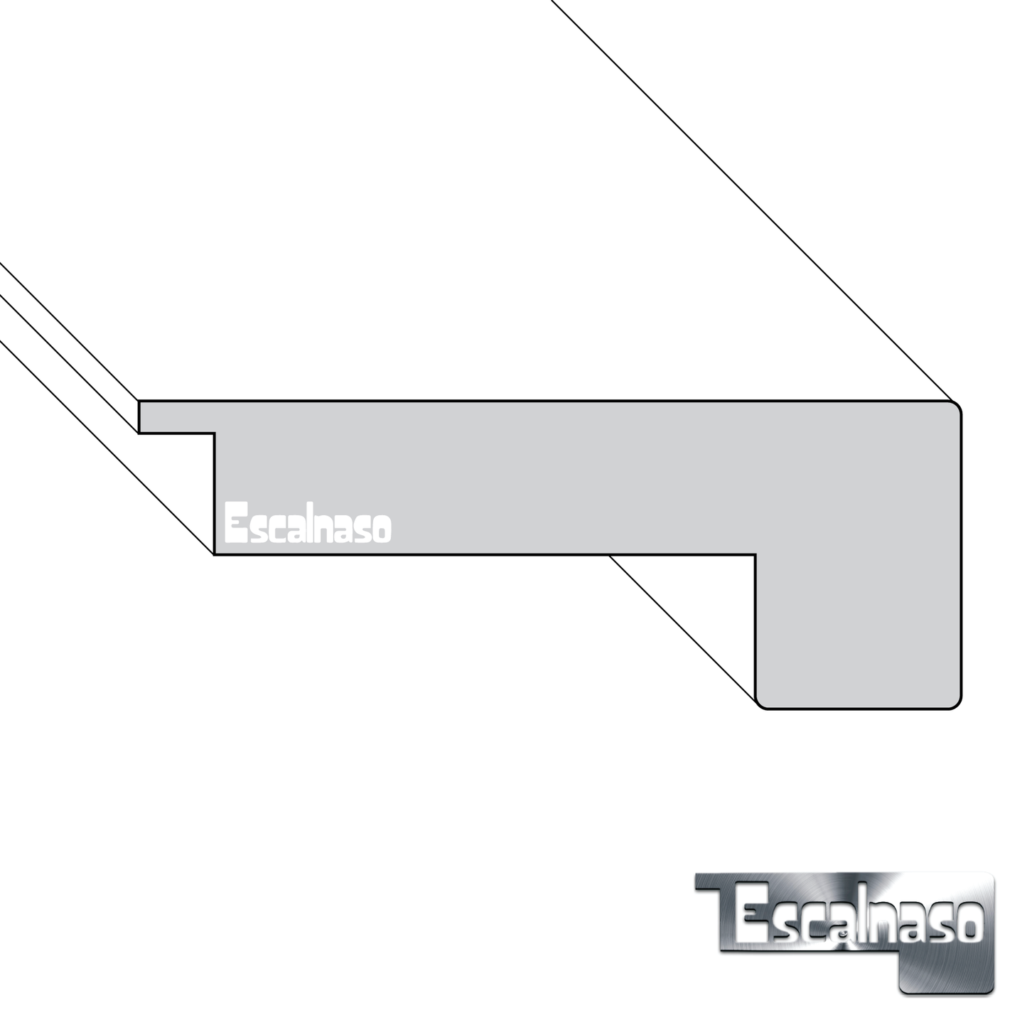 (11419) 19 MM UPTOWN  STAIR NOSINGS FLUSH