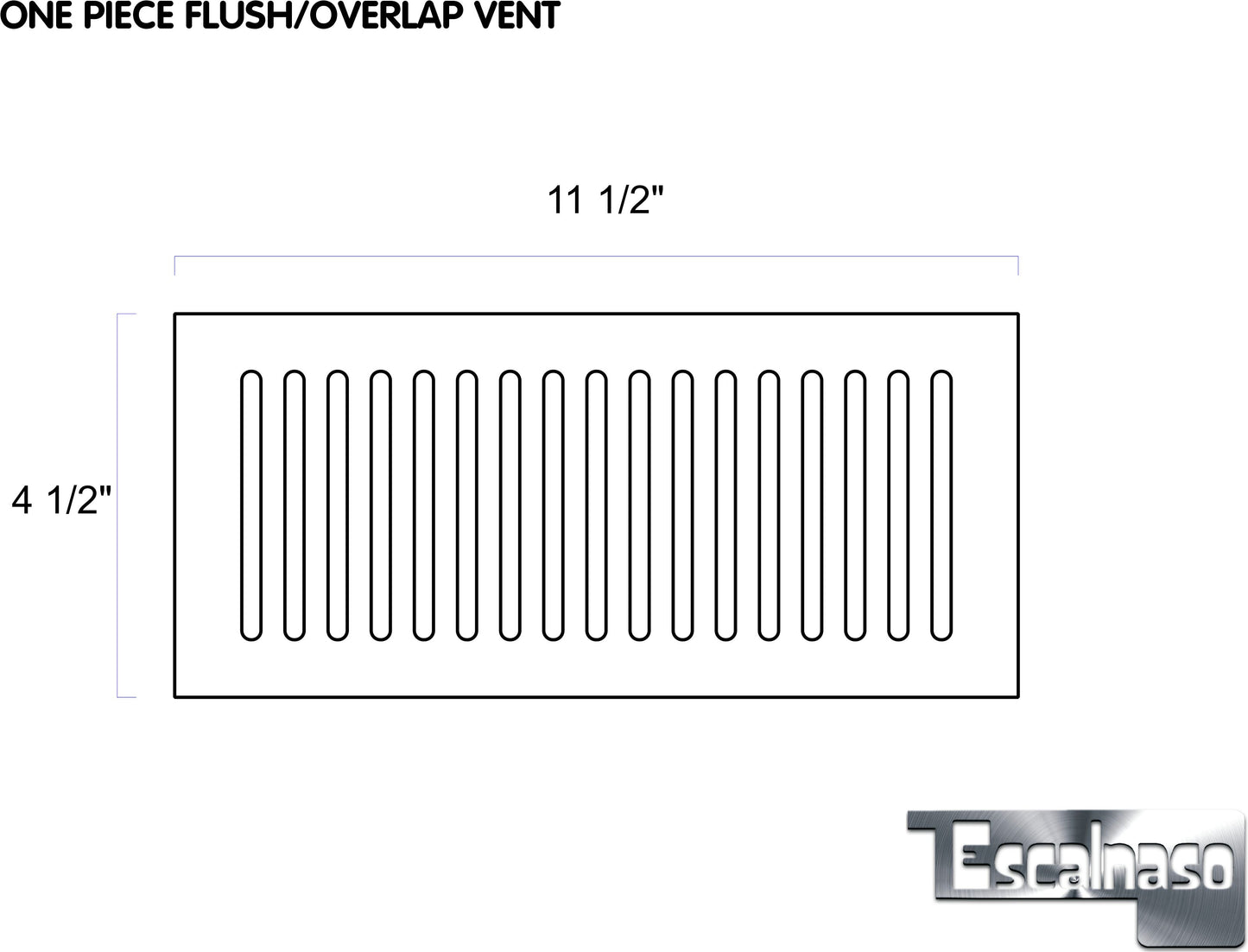 (11710) FABRICATED VENT FROM CUSTOMER'S MATERIAL