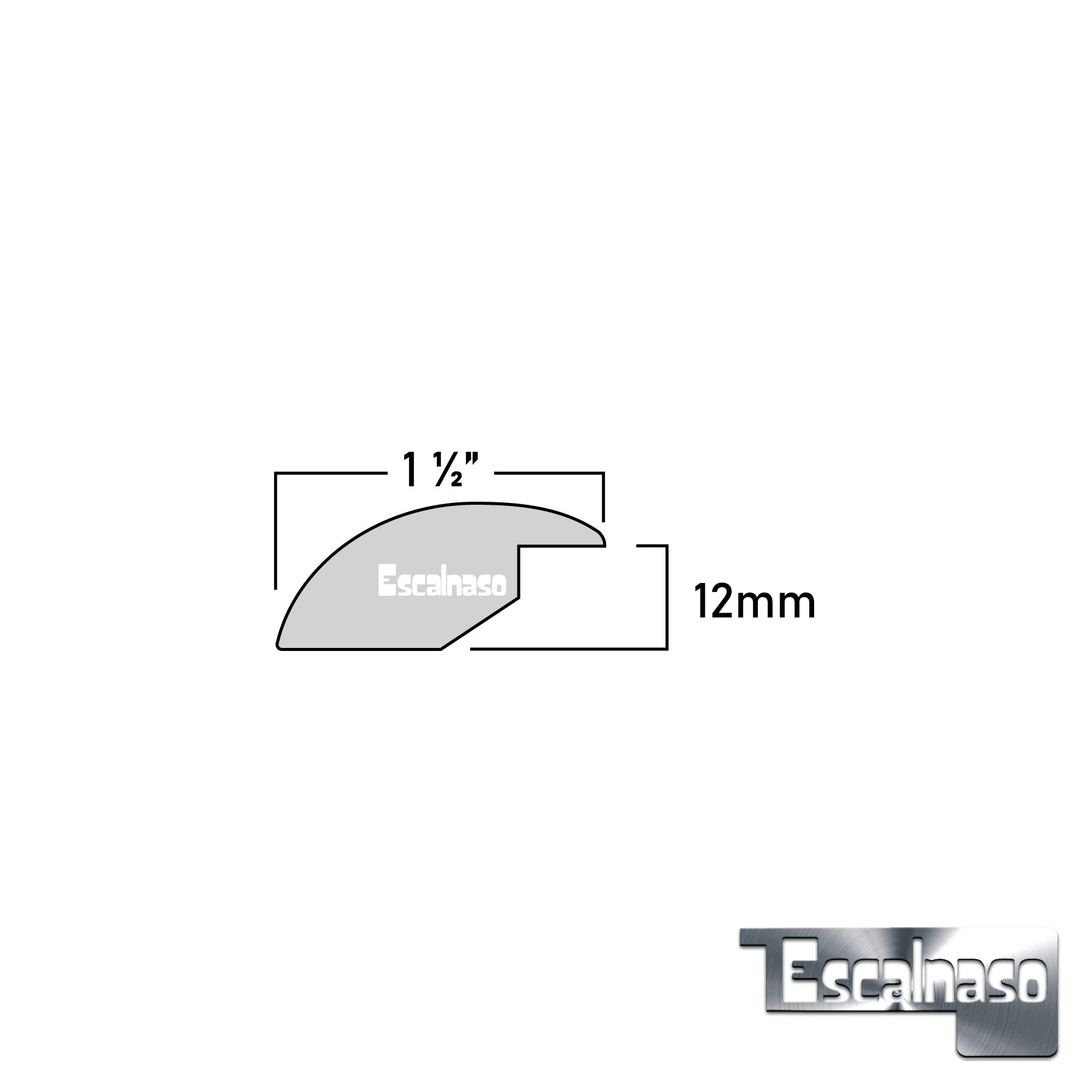 STANDARD 1/2 INCH OVER LAP REDUCER