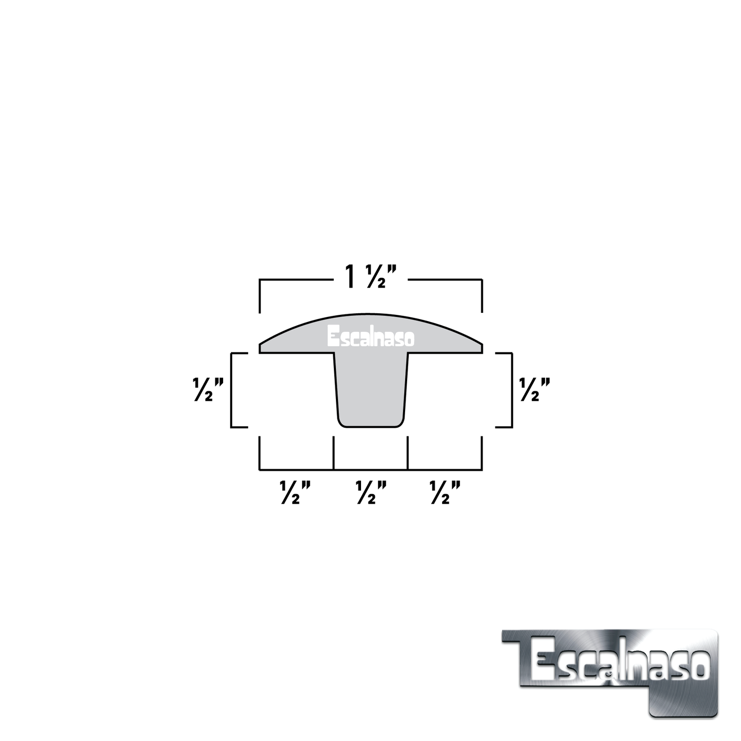 (12505) REGULAR T MOULDING