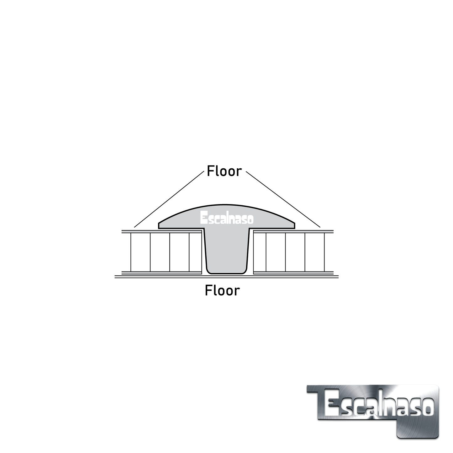 (12505) REGULAR T MOULDING