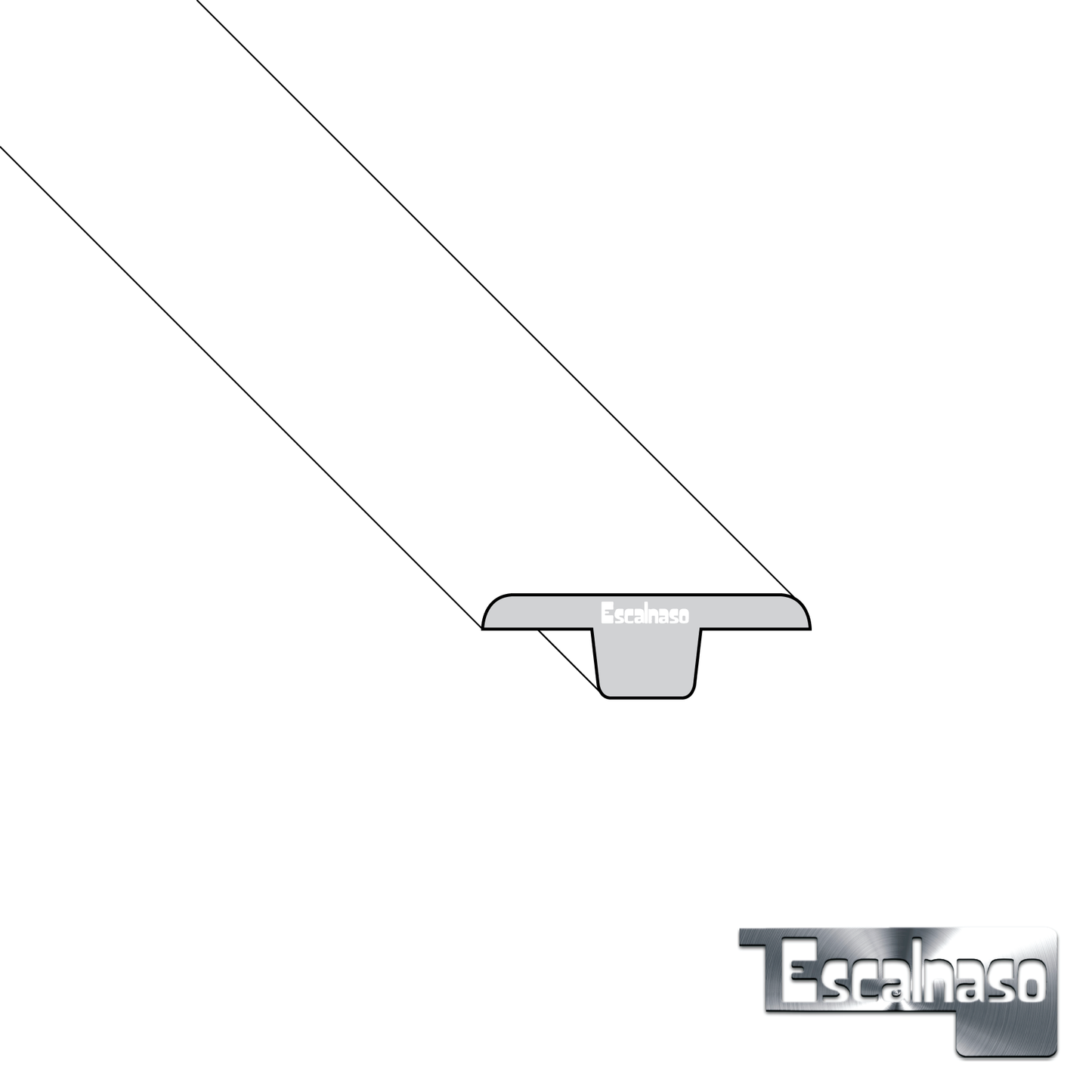 (12506) FLAT TOP T MOULDING