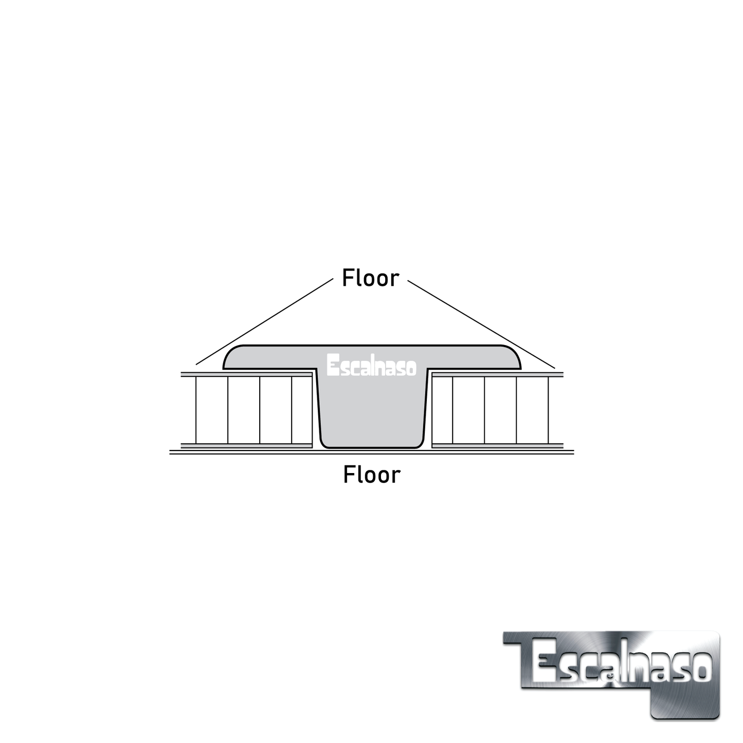 (12514) WIDE EVEN T MOULDING